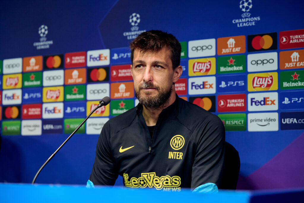Francesco Acerbi Inter conferenza stampa Champions League