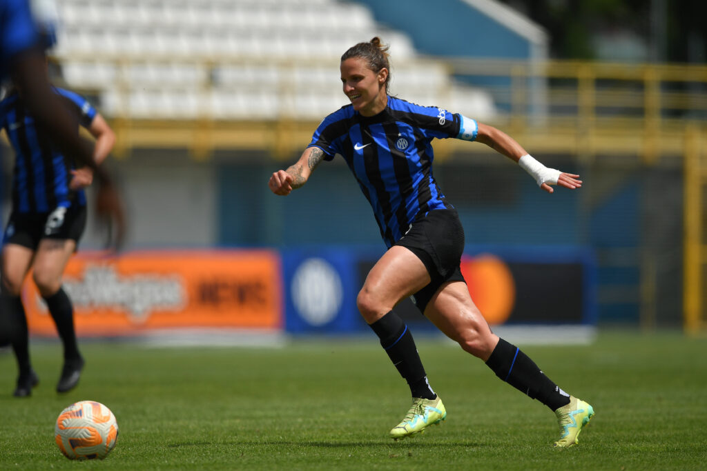 Lisa Alboghetti, calciatrice dell'Inter Femminile (getty images)