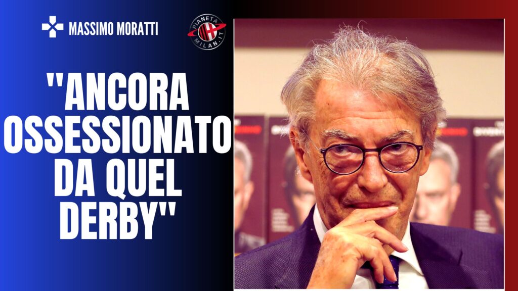 Massimo Moratti derby 2003 Milan-Inter