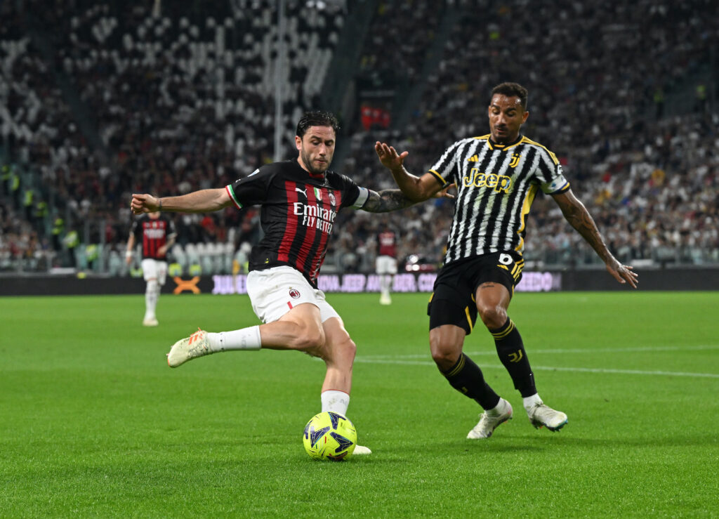 Davide Calabria AC Milan Juventus-Milan 0-1 Serie A 2022-2023