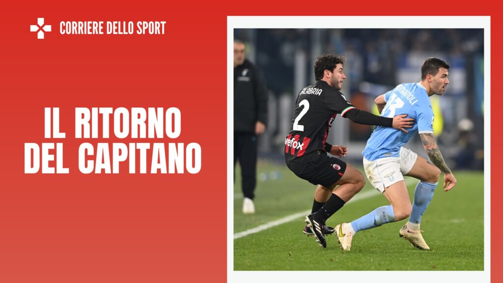 Alessio Romagnoli, difensore ex Milan, ora alla Lazio
