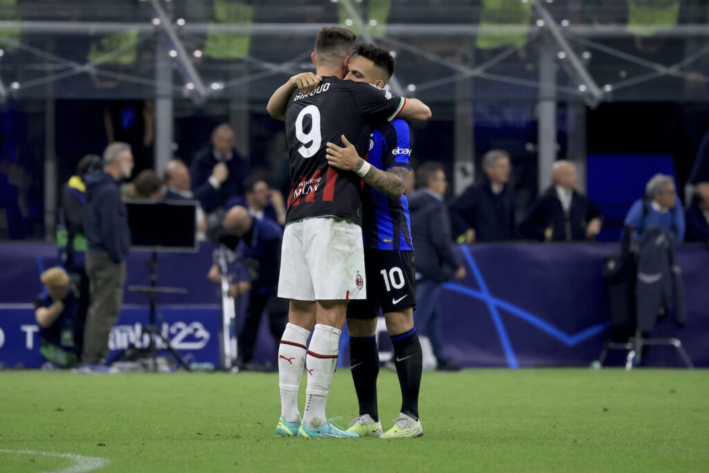 Giroud Lautaro Martínez derby Inter-Milan 1-0 Champions League 2022-2023