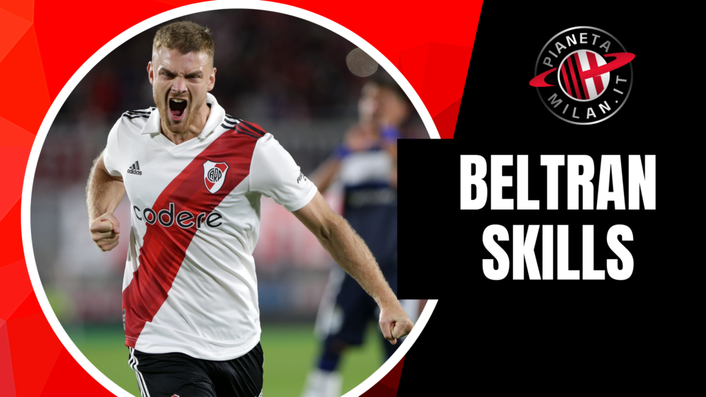 Lucas Beltran, attaccante del River Plate