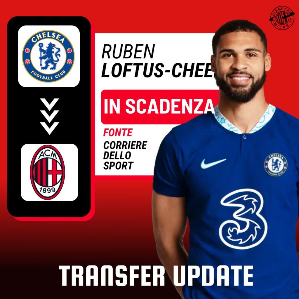 Ruben Loftus-Cheek, centrocampista del Chelsea che piace al Milan (getty images)