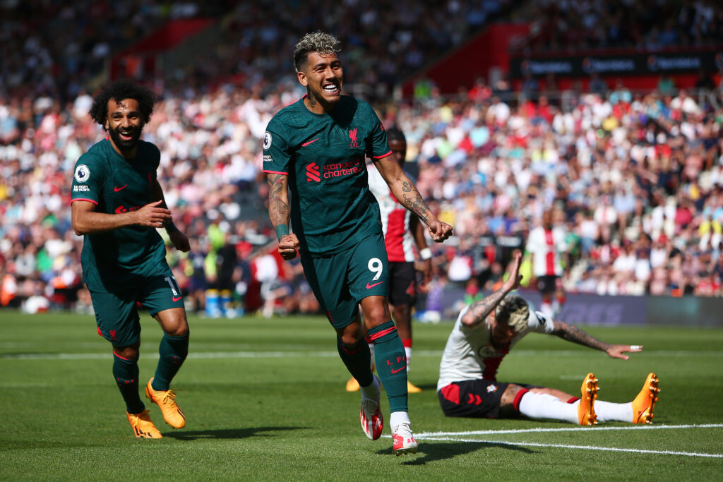 Roberto Firmino, attaccante del Liverpool (getty images)
