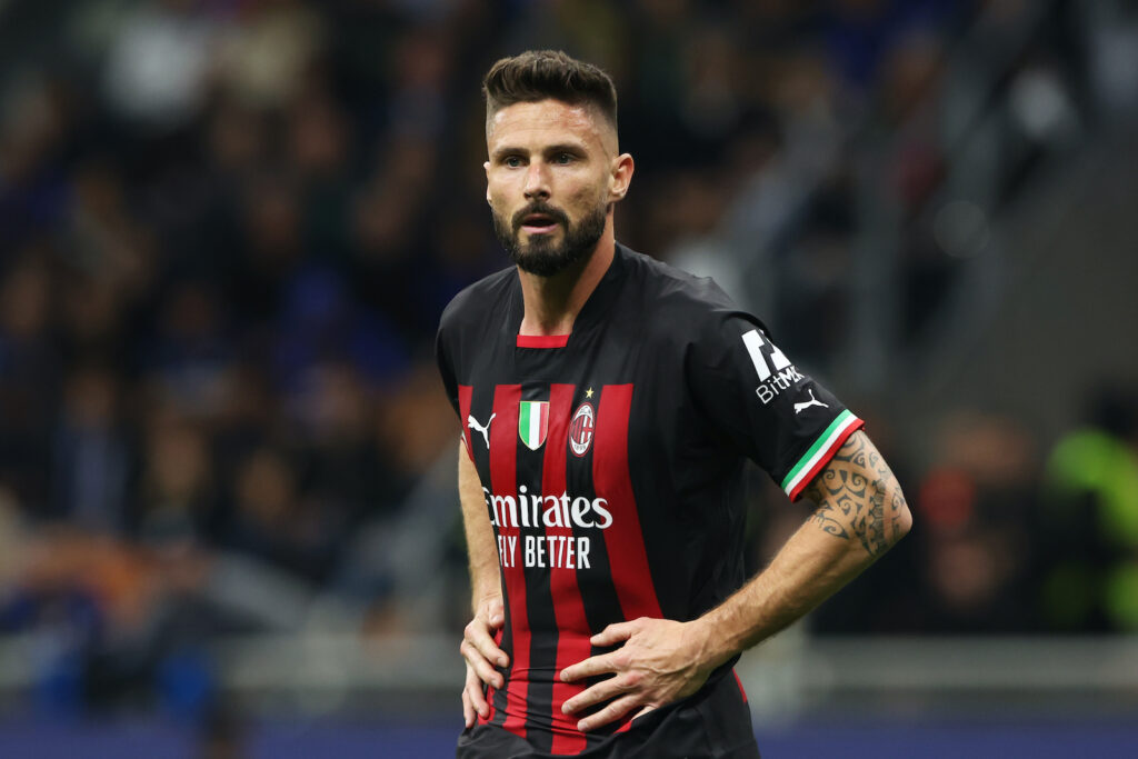 Olivier Giroud AC Milan derby Inter-Milan 1-0 Champions League 2022-2023