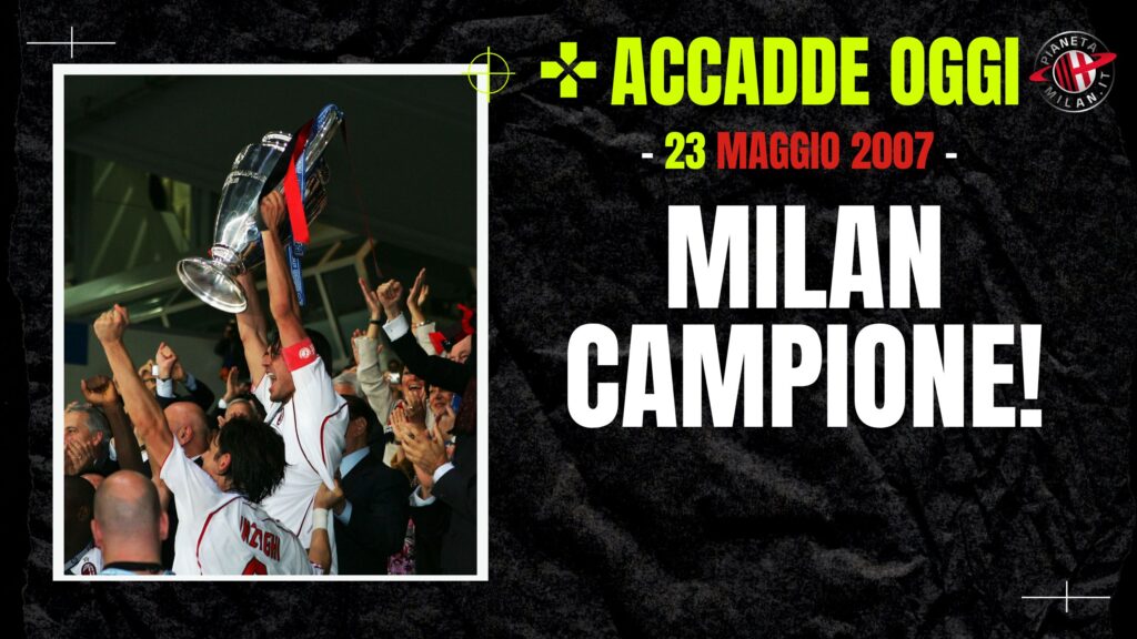 Champions League, Milan campione