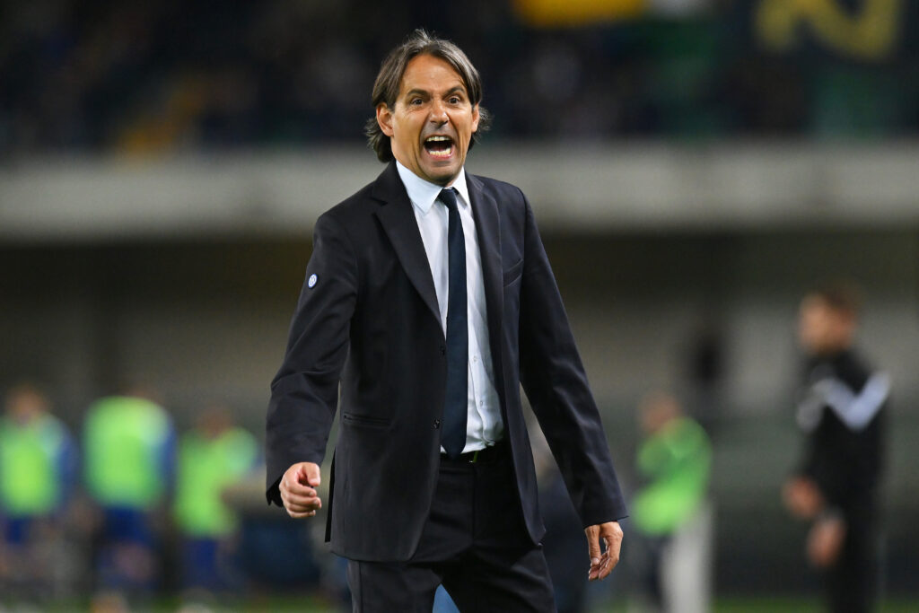 Simone Inzaghi, allenatore dell'Inter (getty images)