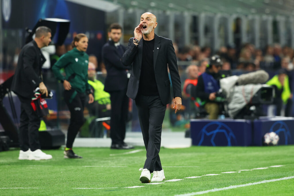 Stefano Pioli AC Milan derby Inter-Milan 1-0 Champions League 2022-2023