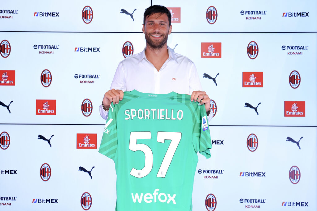 Marco Sportiello, nuovo portiere del Milan (getty images)