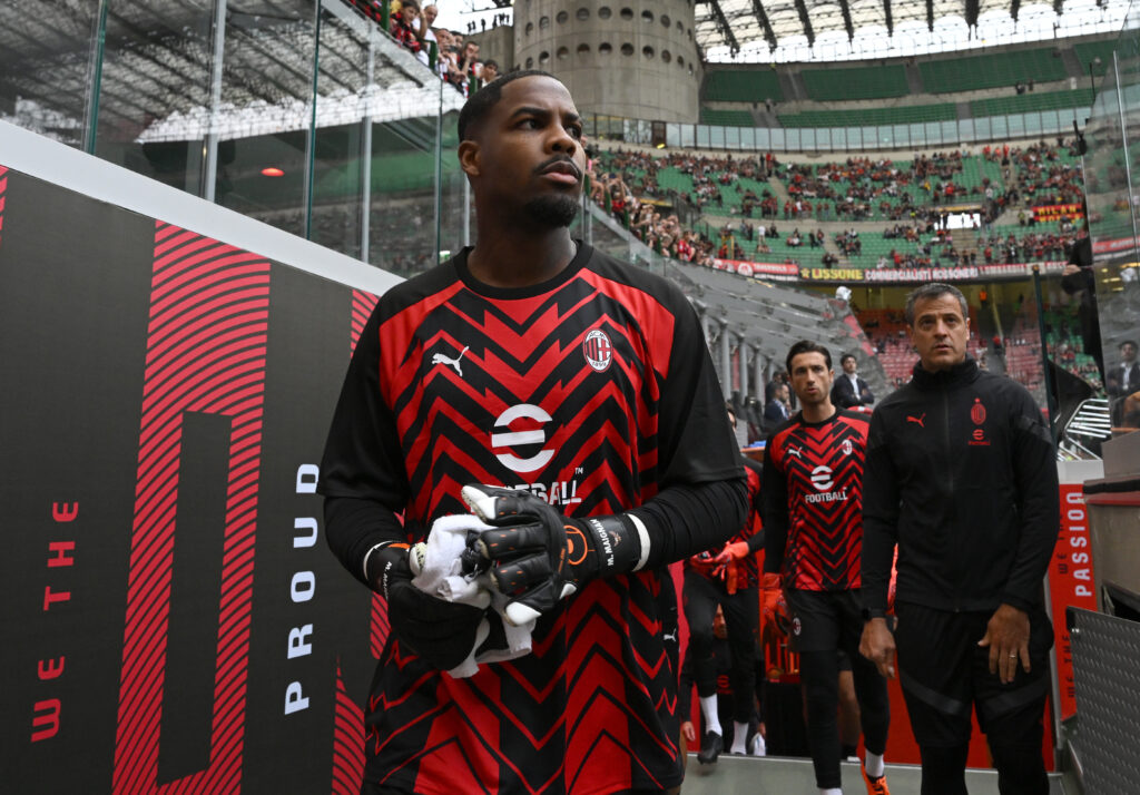Mike Maignan, portiere del Milan (getty images)