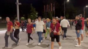 Siviglia Roma tifosi
