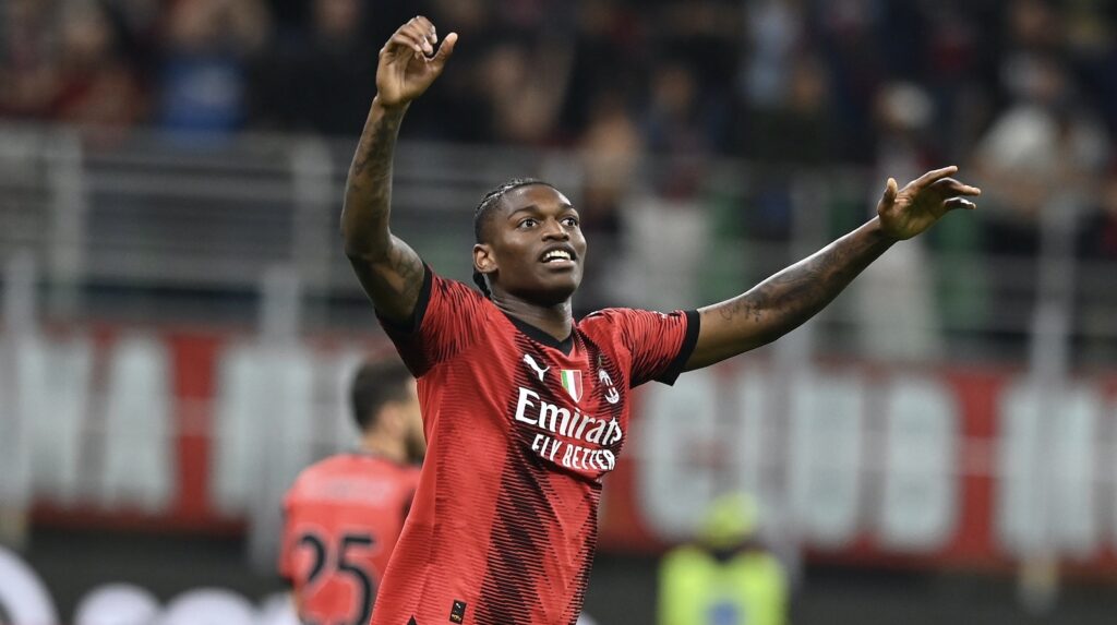 Rafael Leao AC Milan Milan-Verona 3-1 Serie A 2022-2023