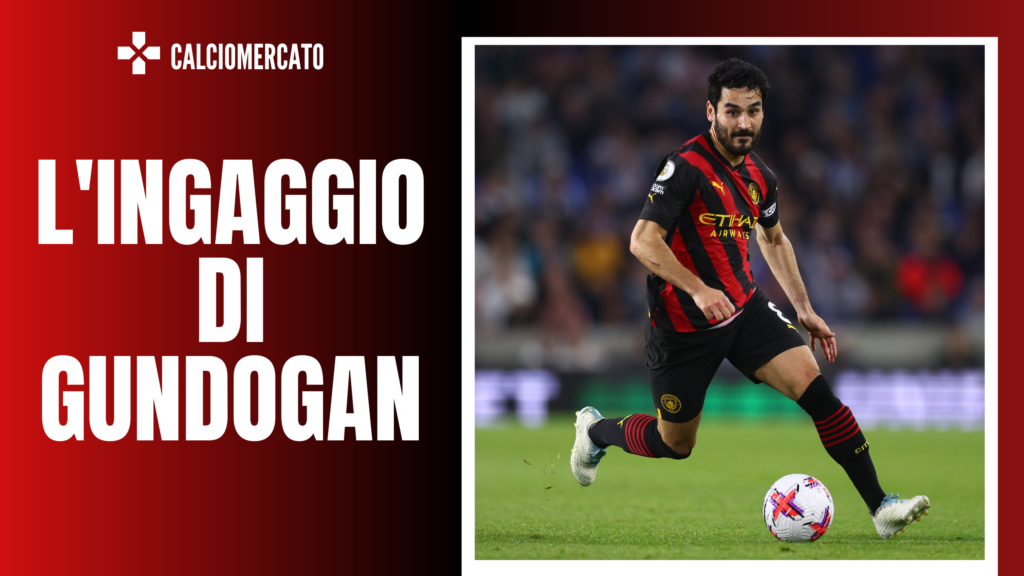 Ilkay Gundogan, centrocampista del Manchester City e obiettivo del Milan