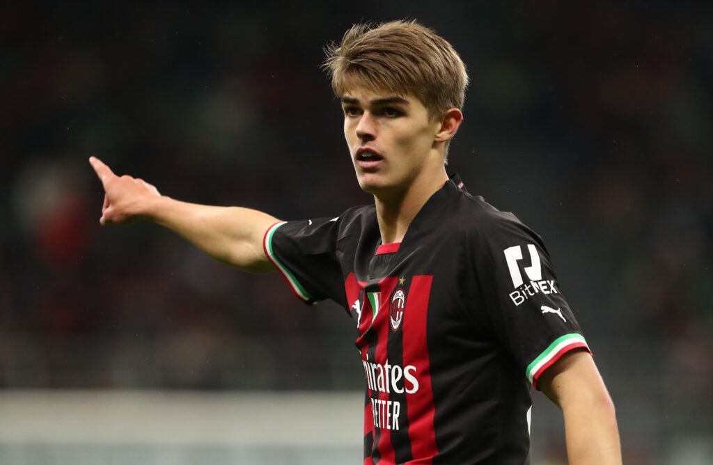 Charles De Ketelaere, calciatore del Milan (getty images)