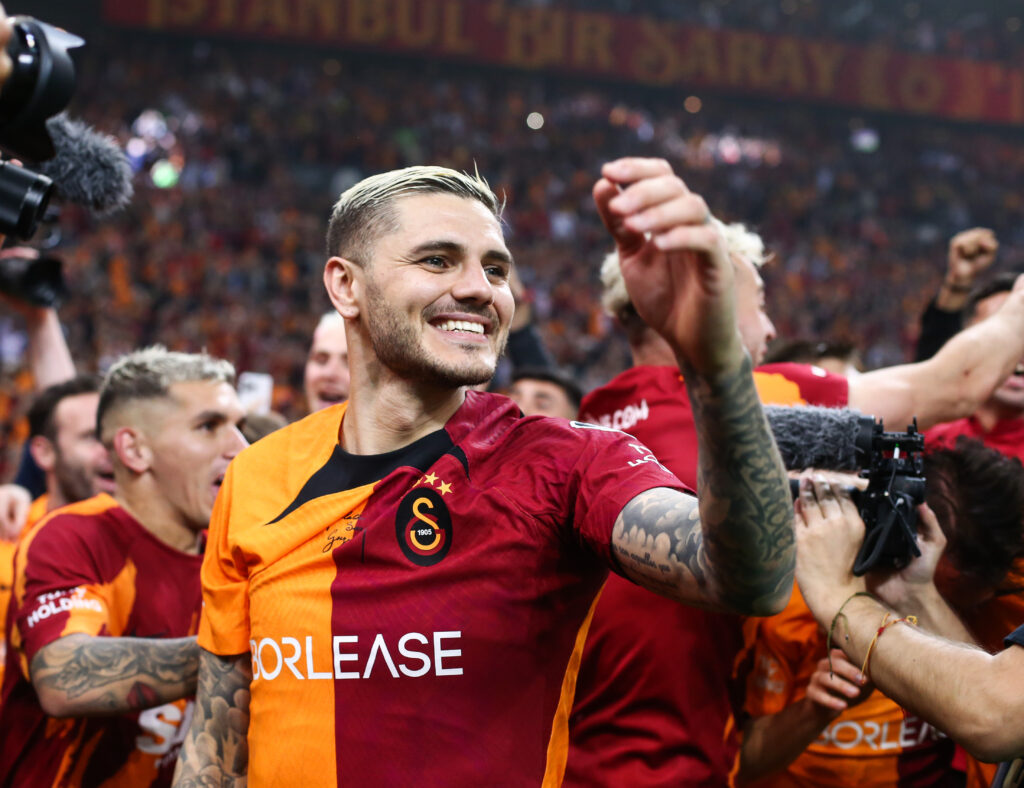 Mauro Icardi, attaccante del Galatasaray (getty images)