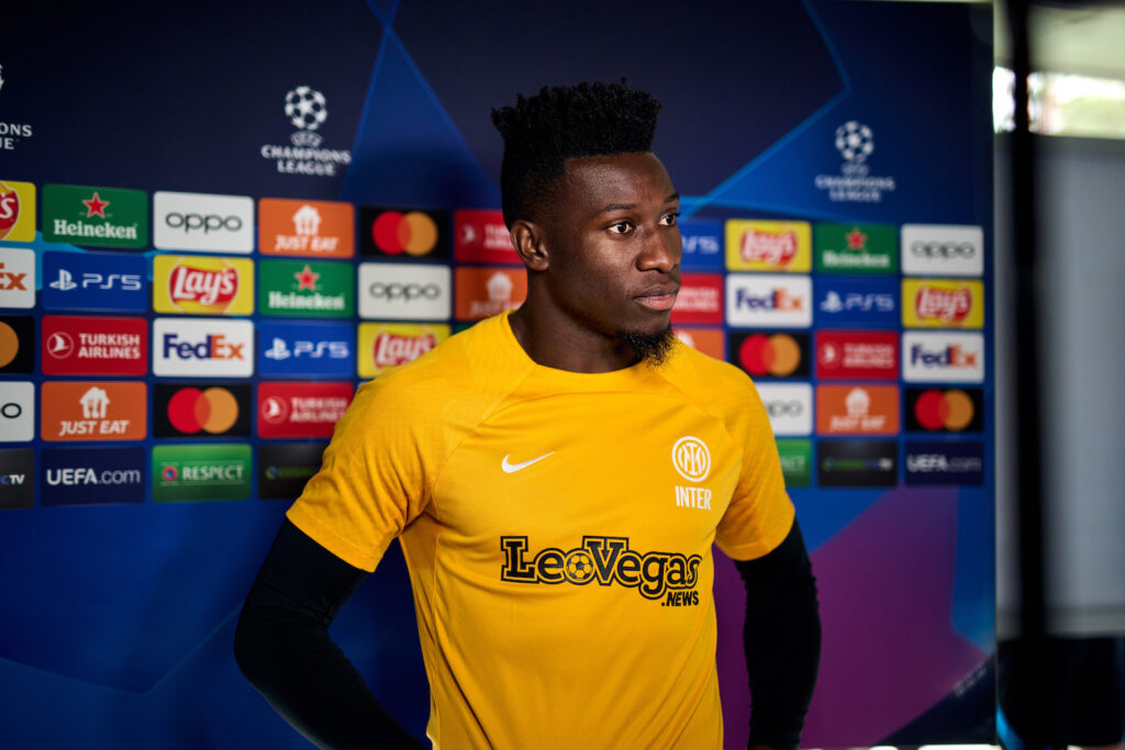 André Onana Inter conferenza stampa Champions League