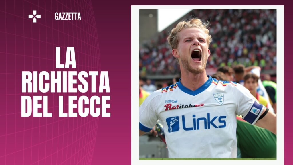 Morten Hjulmand, centrocampista del Lecce