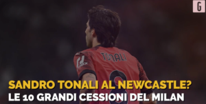 Cessioni Milan, prima di Tonali: ecco la top 10 | VIDEO (screen Gazzetta.it)