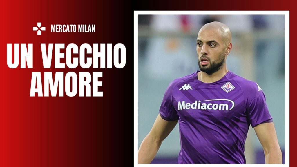 Sofyan Amrabat Fiorentina Calciomercato AC Milan