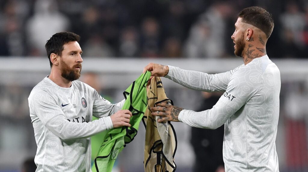 Messi Ramos PSG