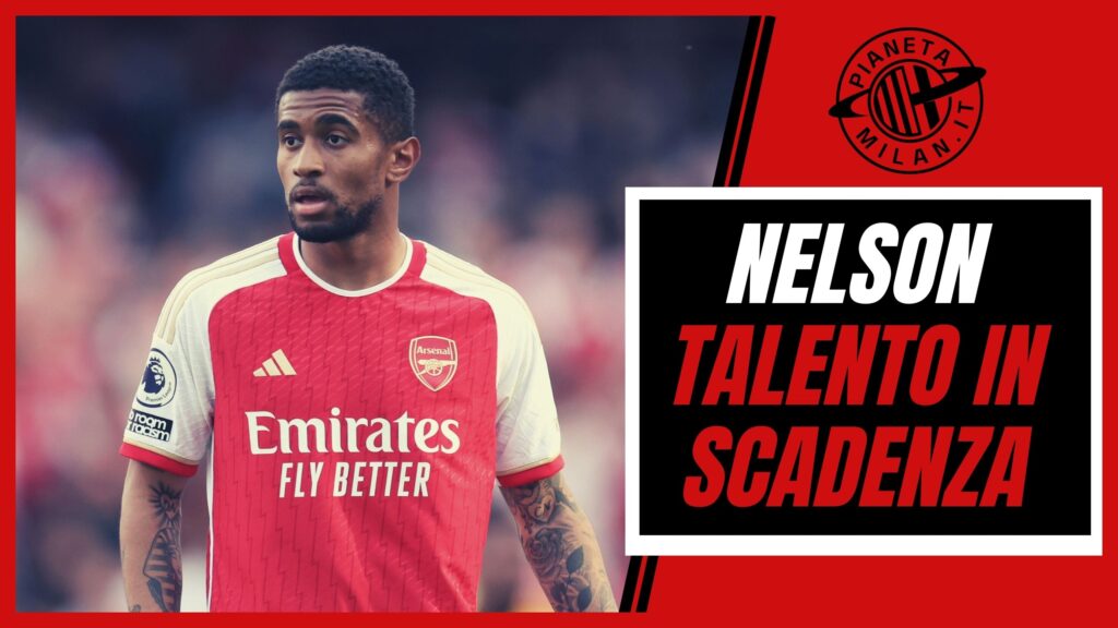 Reiss Nelson, calciatore dell'Arsenal (getty images)