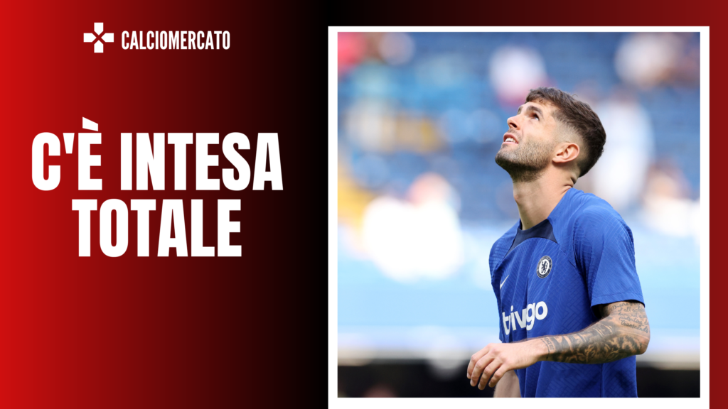 Christian Pulisic, attaccante del Chelsea e obiettivo di mercato del Milan