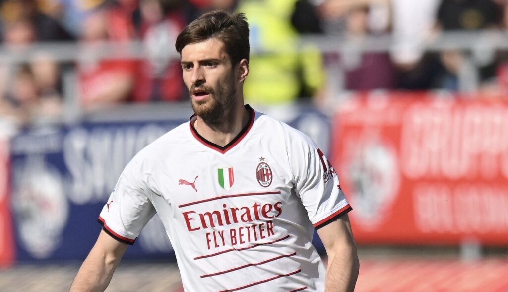 Matteo Gabbia AC Milan Bologna-Milan 1-1 Serie A 2022-2023