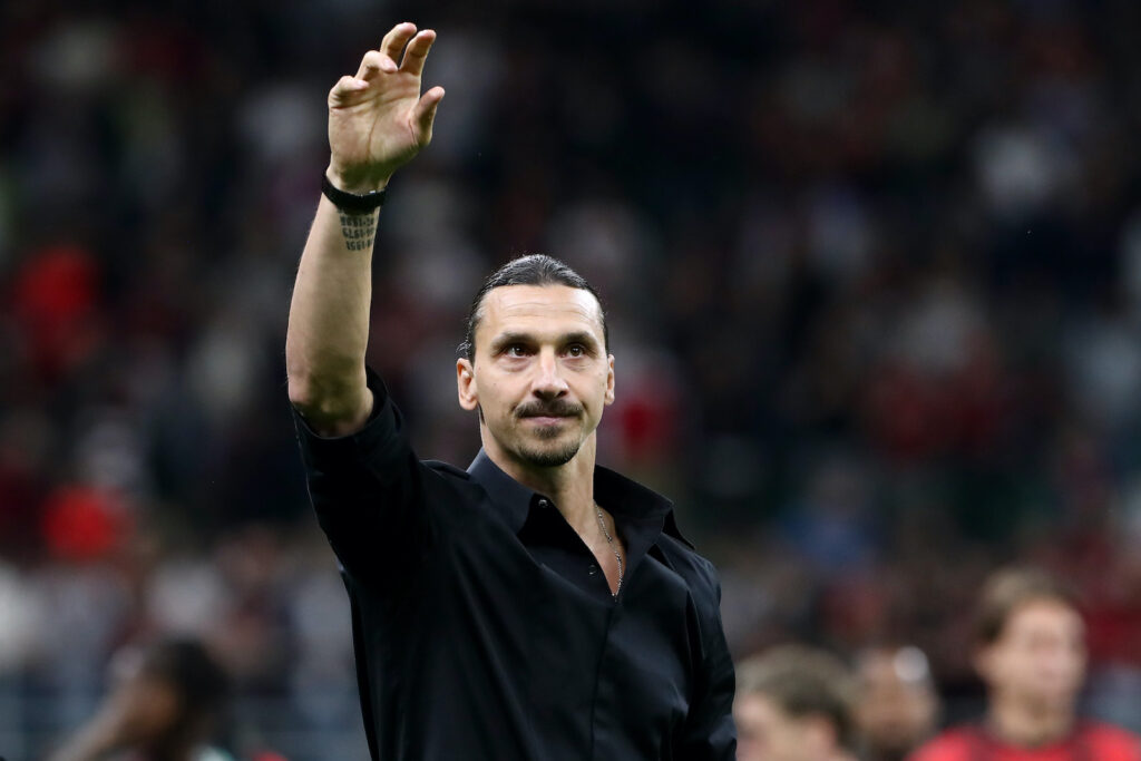 ritiro Zlatan Ibrahimovic AC Milan Milan-Verona 3-1 Serie A 2022-2023