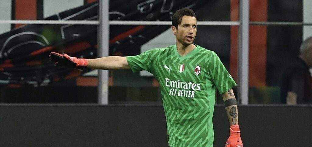 Antonio Mirante AC Milan Milan-Verona 3-1 Serie A 2022-2023