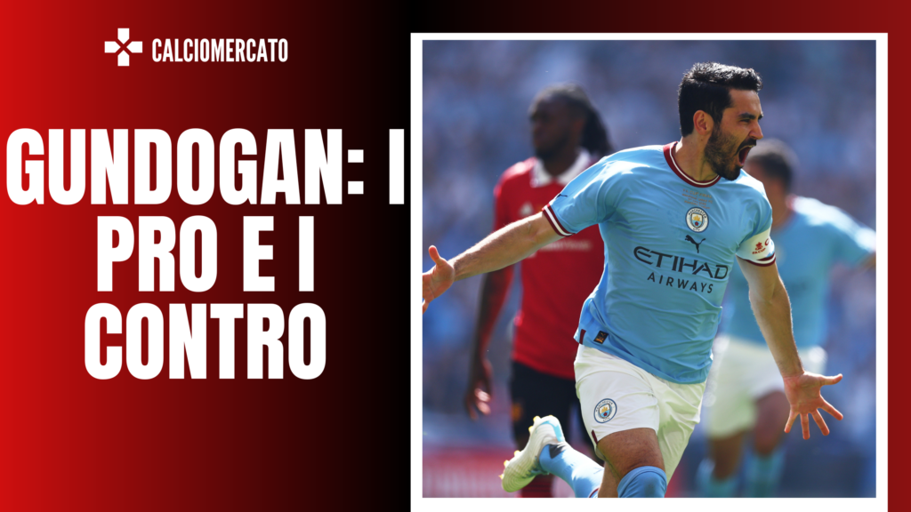 Ilkay Gundogan, centrocampista del Manchester City e obiettivo del Milan