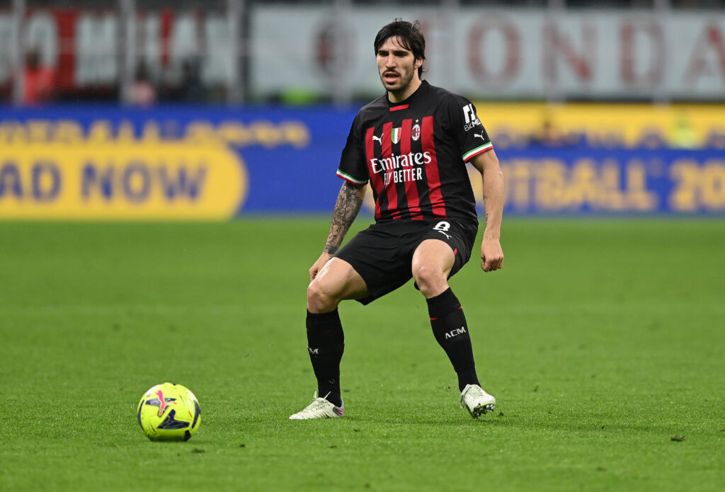 Sandro Tonali, centrocampista del Milan (getty images)