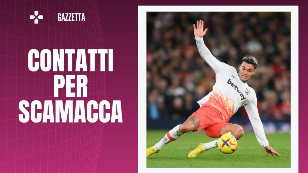 Gianluca Scamacca West Ham Calciomercato AC Milan