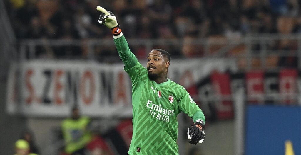 Mike Maignan AC Milan Milan-Verona 3-1 Serie A 2022-2023