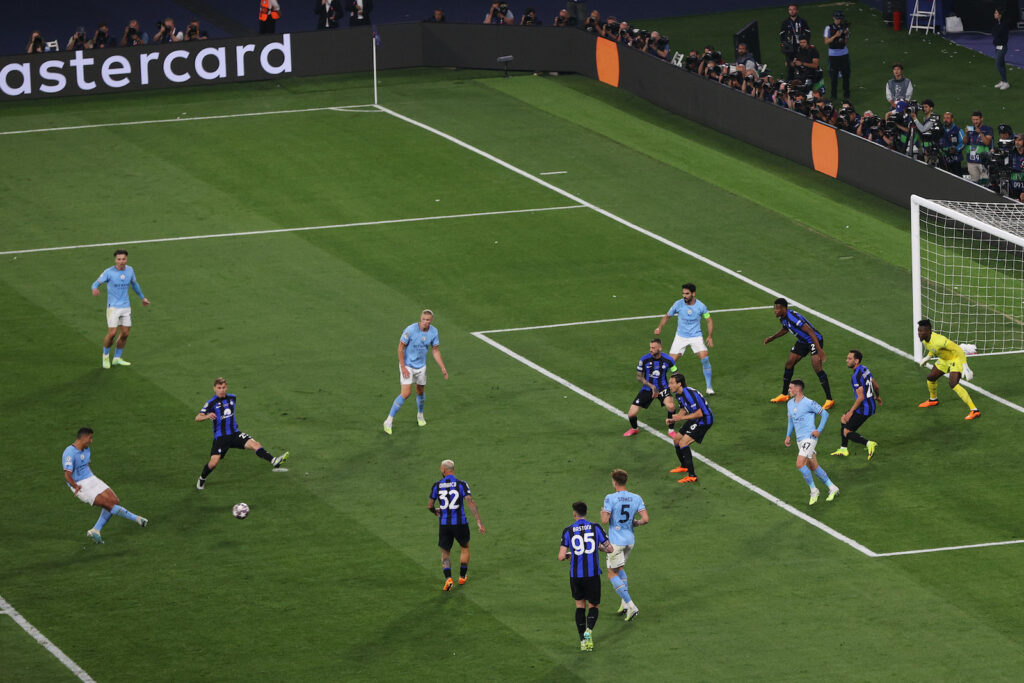 gol Rodri Manchester City-Inter 1-0 finale Champions League 2022-2023