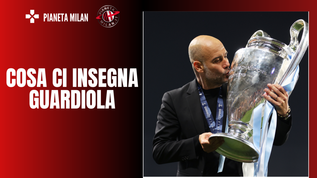Pep Guardiola, allenatore del Manchester City