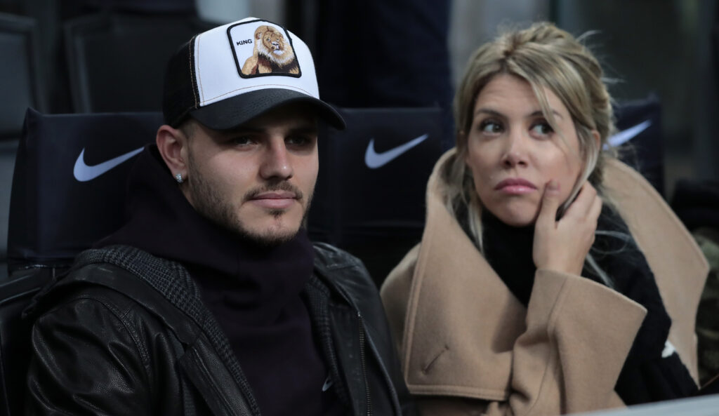 Mauro Icardi e Wanda Nara (getty images)
