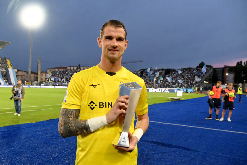 Ivan Provedel, portiere della Lazio (getty images)