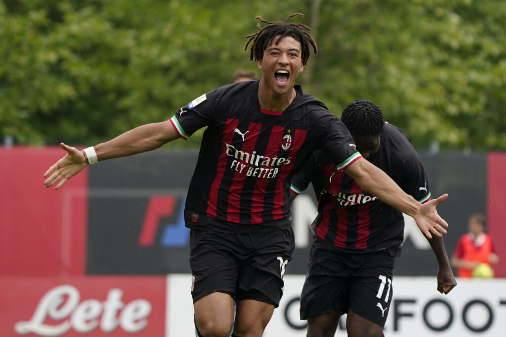 Kevin Zeroli, centrocampista del Milan primavera (getty images)