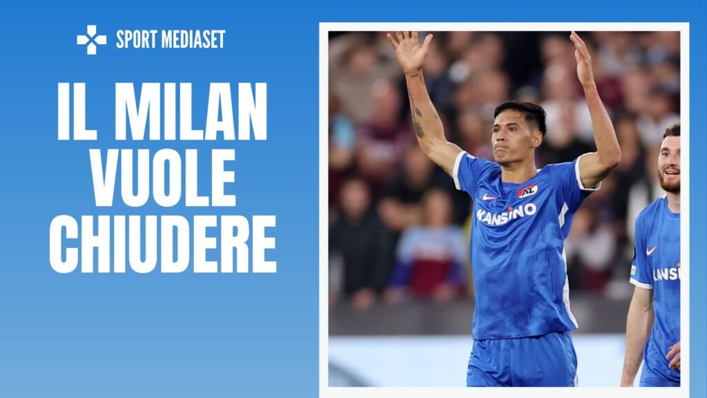 Tijani Reijnders, centrocampista dell'AZ (getty images)