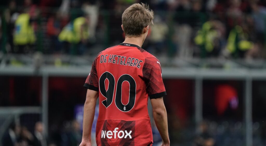 Charles De Ketelaere AC Milan Milan-Verona 3-1 Serie A 2022-2023