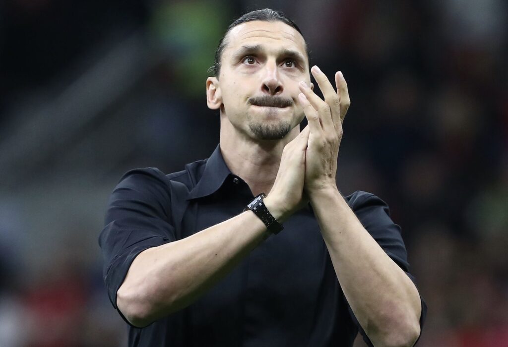 ritiro Zlatan Ibrahimovic AC Milan Milan-Verona 3-1 Serie A 2022-2023