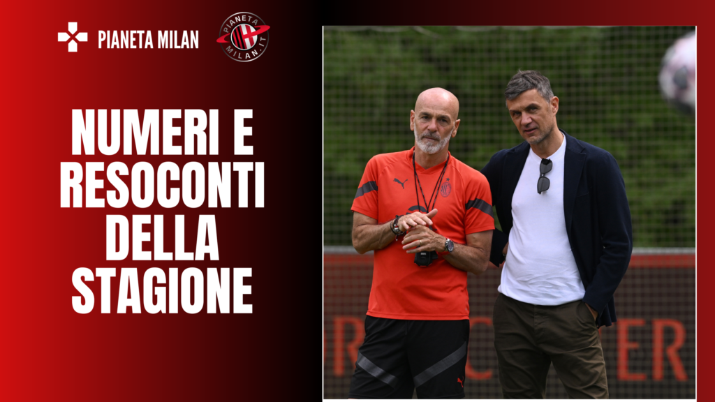 Stefano Pioli, allenatore, e Paolo Maldini, dirigente, del Milan