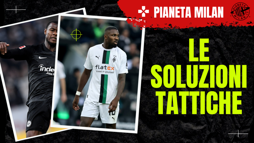 Marcus Thuram e Evan N'Dicka, obiettivi di mercato del Milan
