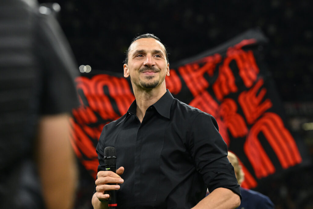 ritiro Zlatan Ibrahimovic AC Milan Milan-Verona 3-1 Serie A 2022-2023
