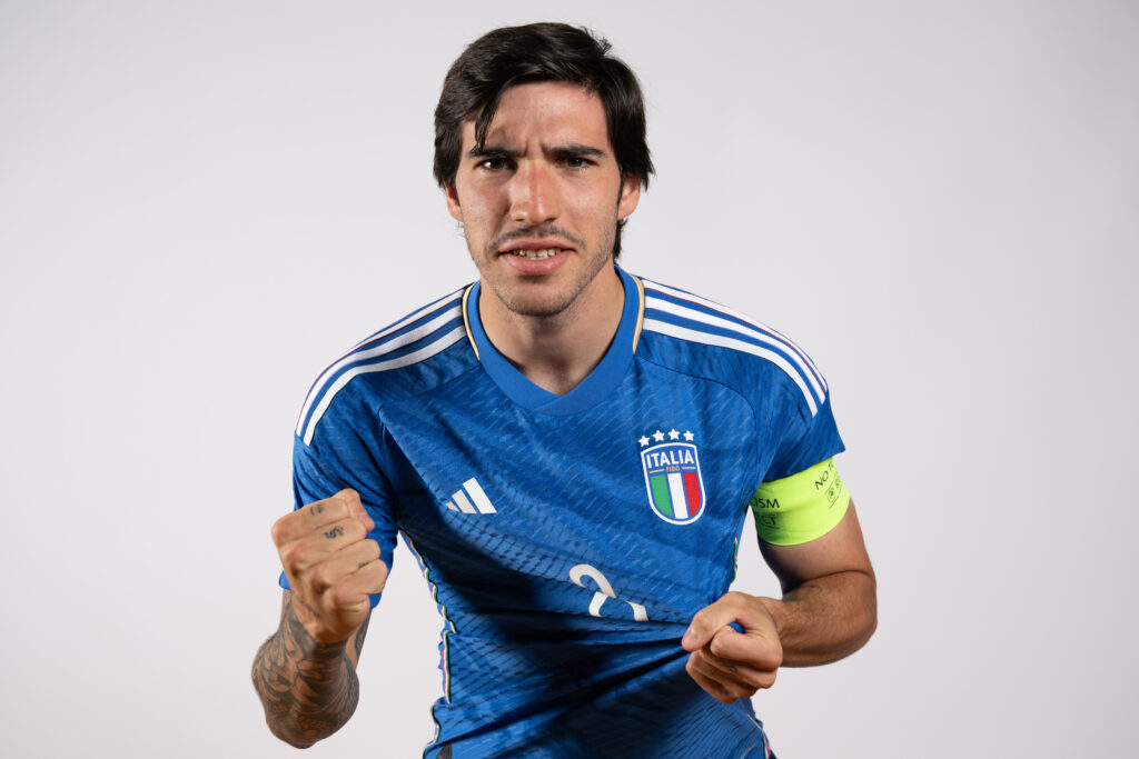 Sandro Tonali, centrocampista del Milan (getty images)