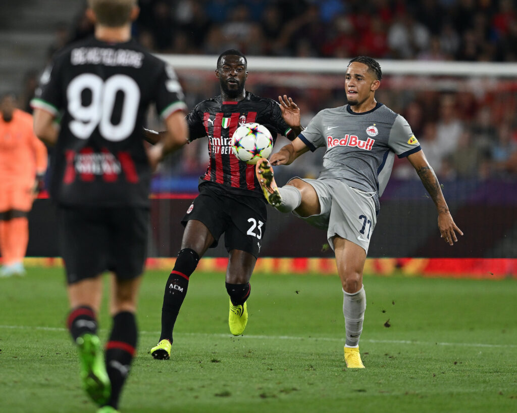 Noah Okafor RB Salisburgo-Milan 1-1 Champions League 2022-2023