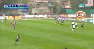Cile, scossa di terremonto durante la partita | VIDEO (screen Gazzetta.it)