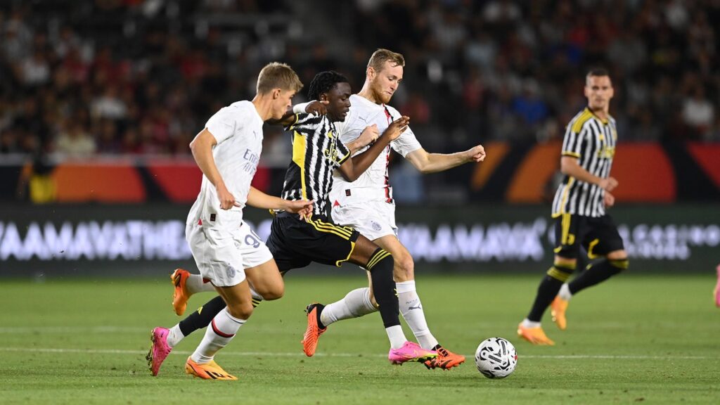Juventus-Milan ultime notizie video gol AC Milan