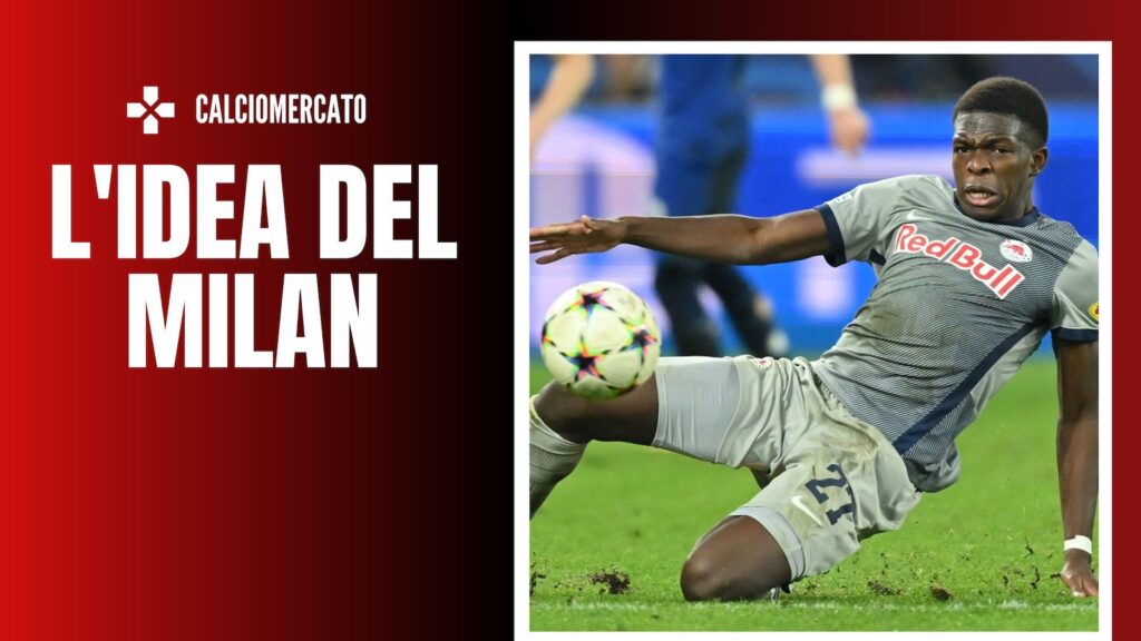 Lucas Gourna-Douath RB Salisburgo Calciomercato AC Milan
